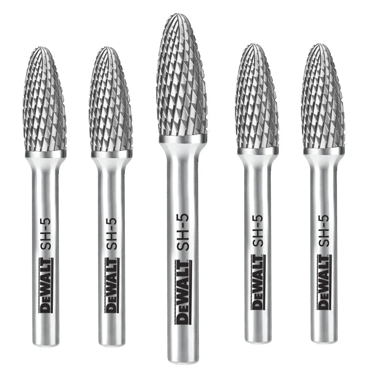 5 Pack Carbide Burr Size SH-5