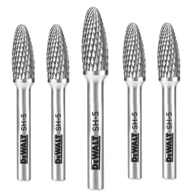 5 Pack Carbide Burr Size SH-5