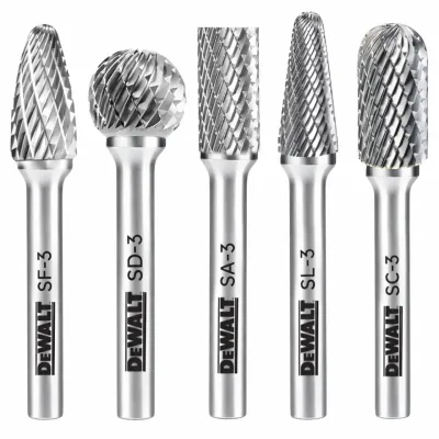 5 Pack Size 3 Carbide Burrs