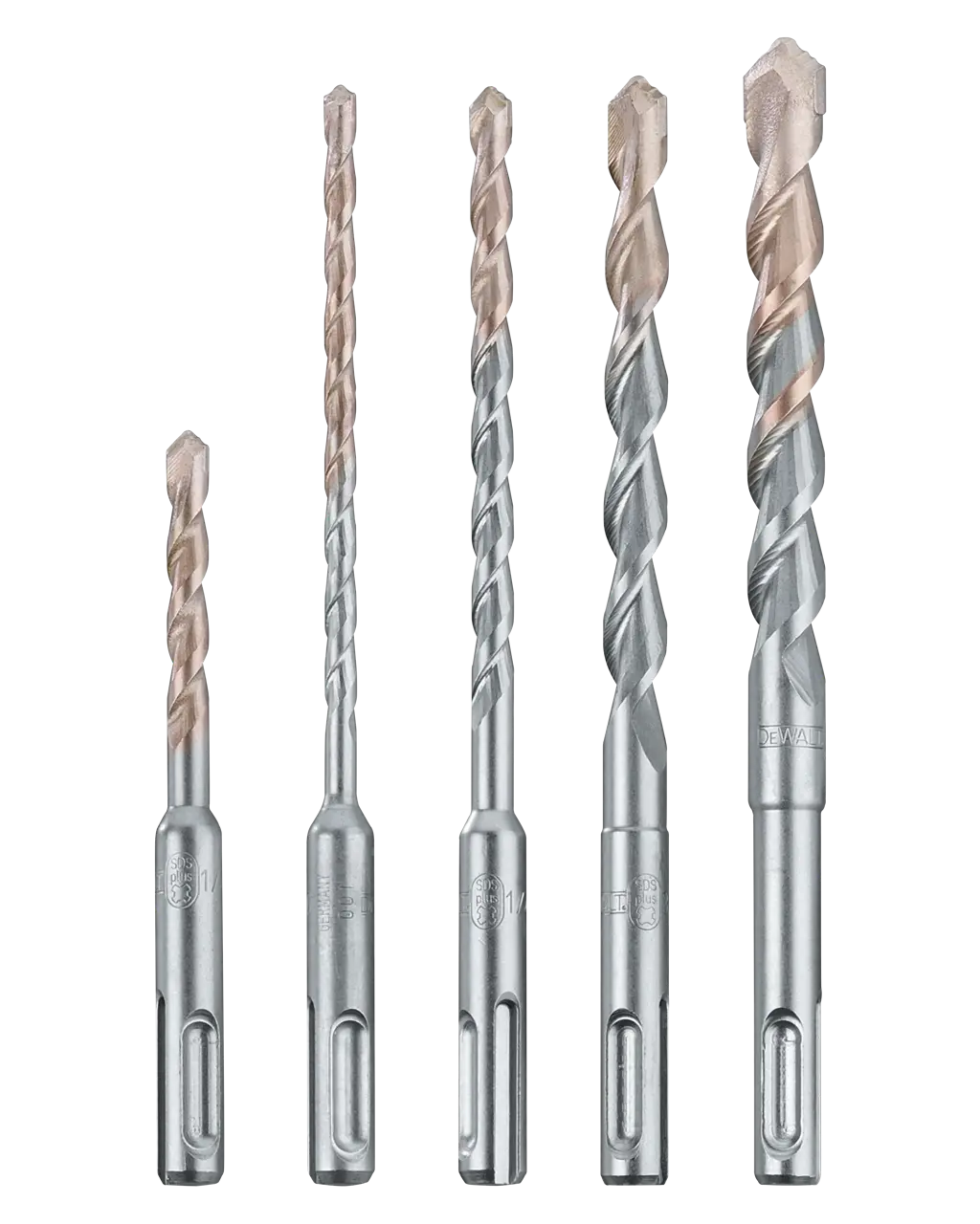 5-Piece SDS PLUS hammer bit set