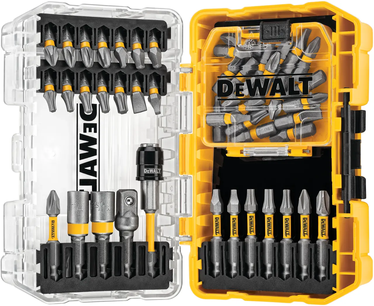 50-Piece MaxFit Screwdriving Bit Set with ToughCase+