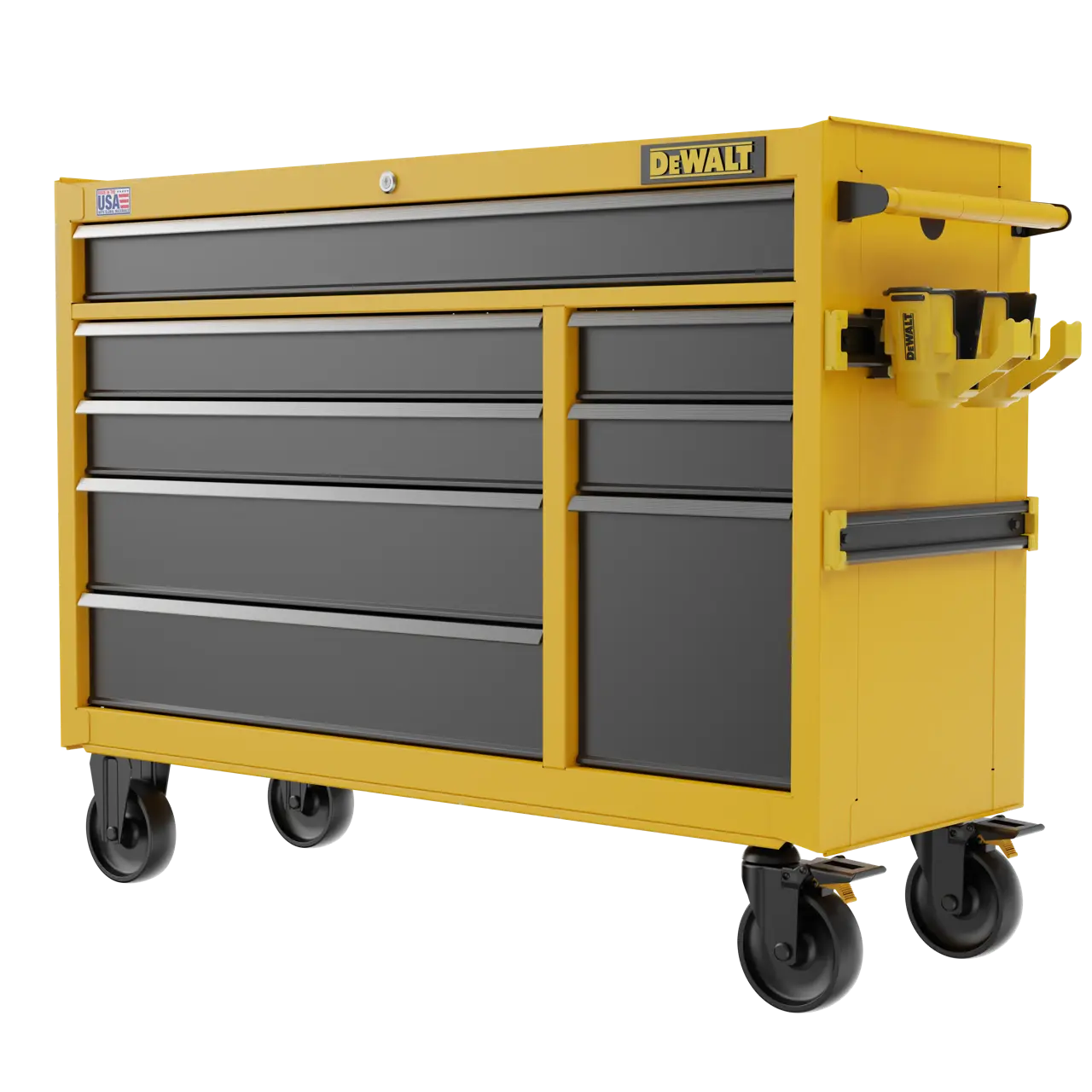 52-IN. 8-Drawer Rolling Tool Cabinet
