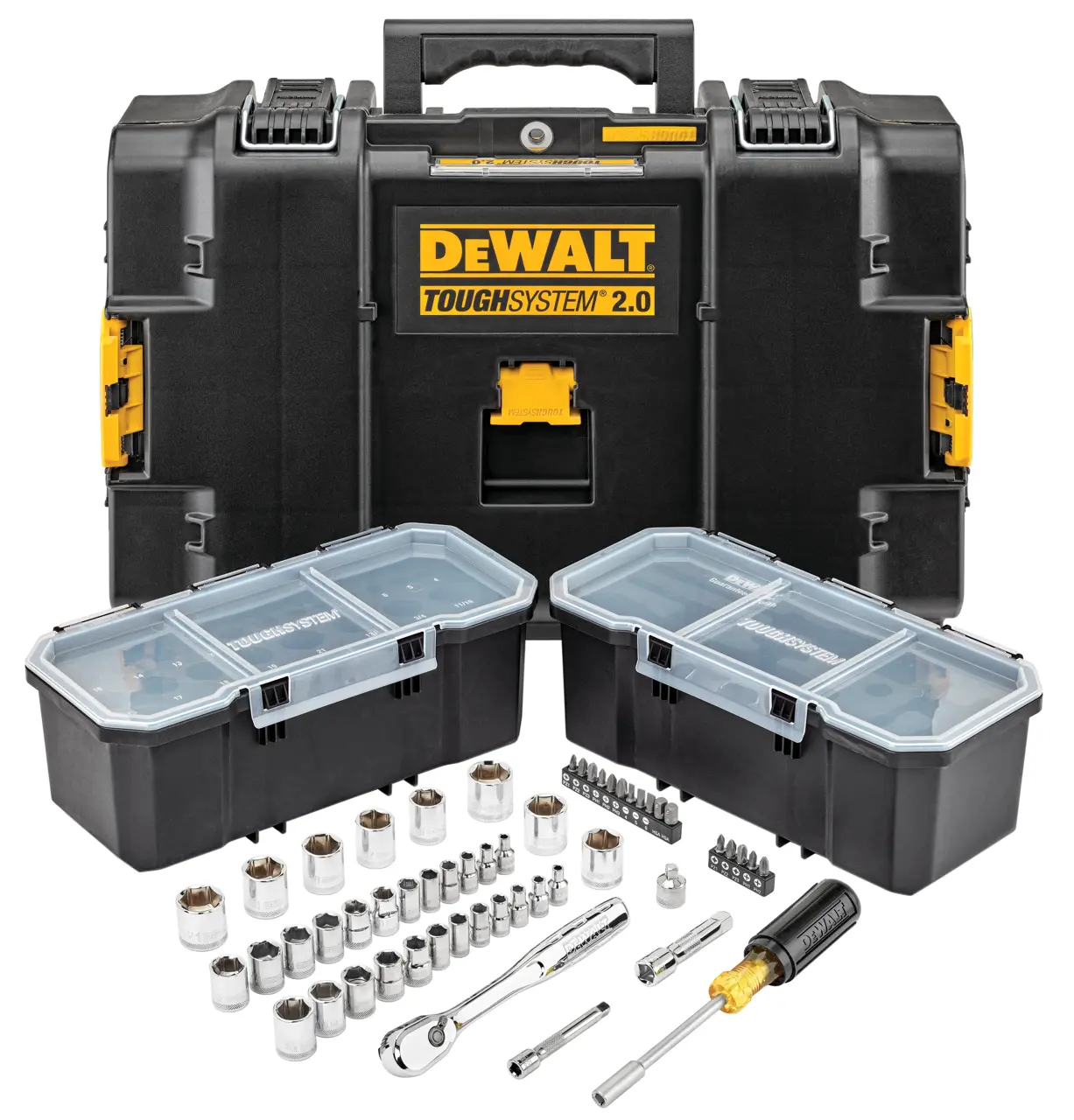 53 Pc. Mechanics Tool Set with TOUGHSYSTEM 2.0® Toolbox