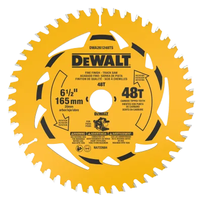 6-1/2 In. 48T Fine Finish Track Saw Blade