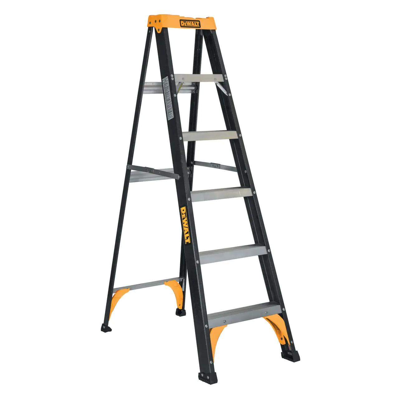 6-Ft fiberglass 225-Lb type ii step ladder
