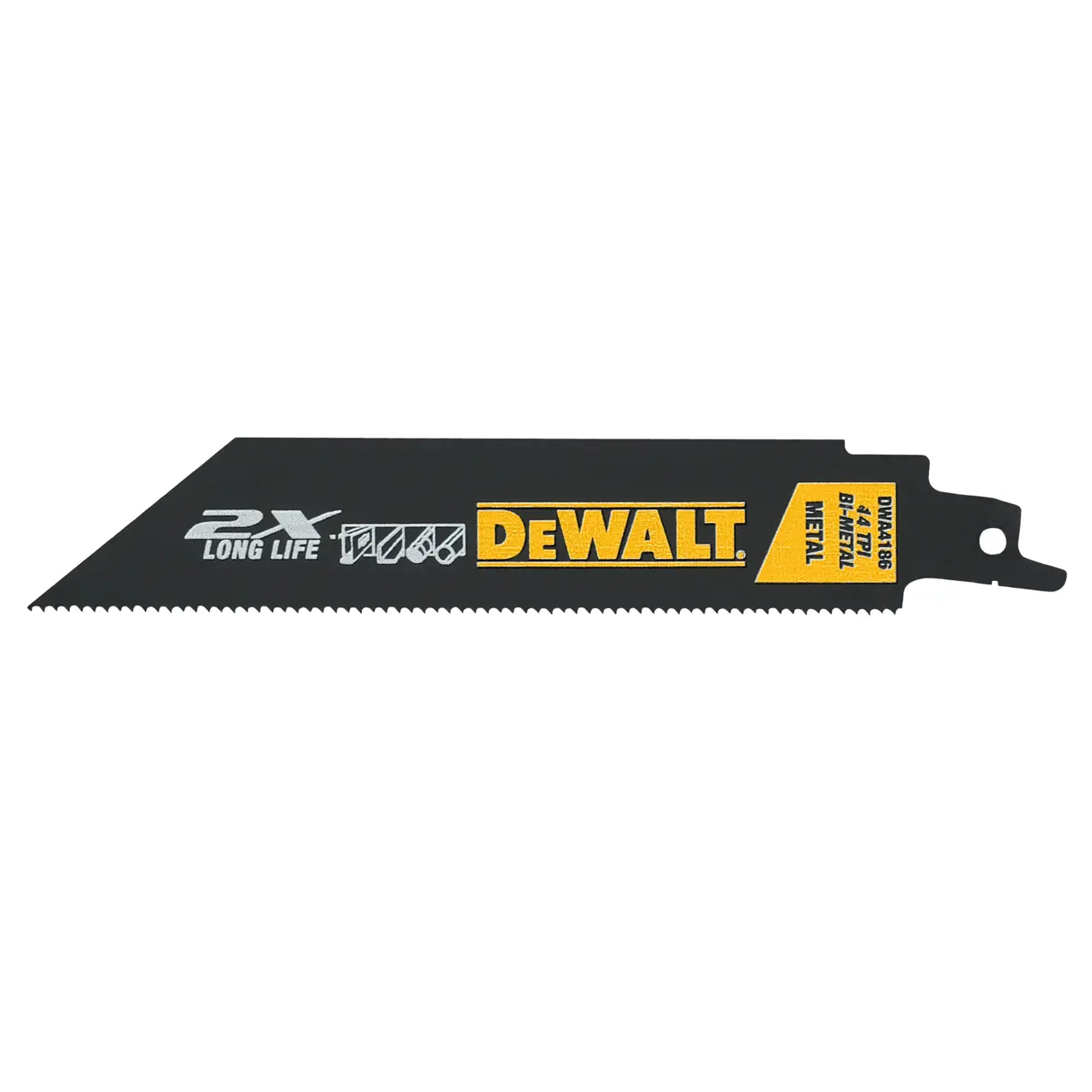6-IN. 2X Premium Metal Reciprocating Cutting Blade (100-Pack)