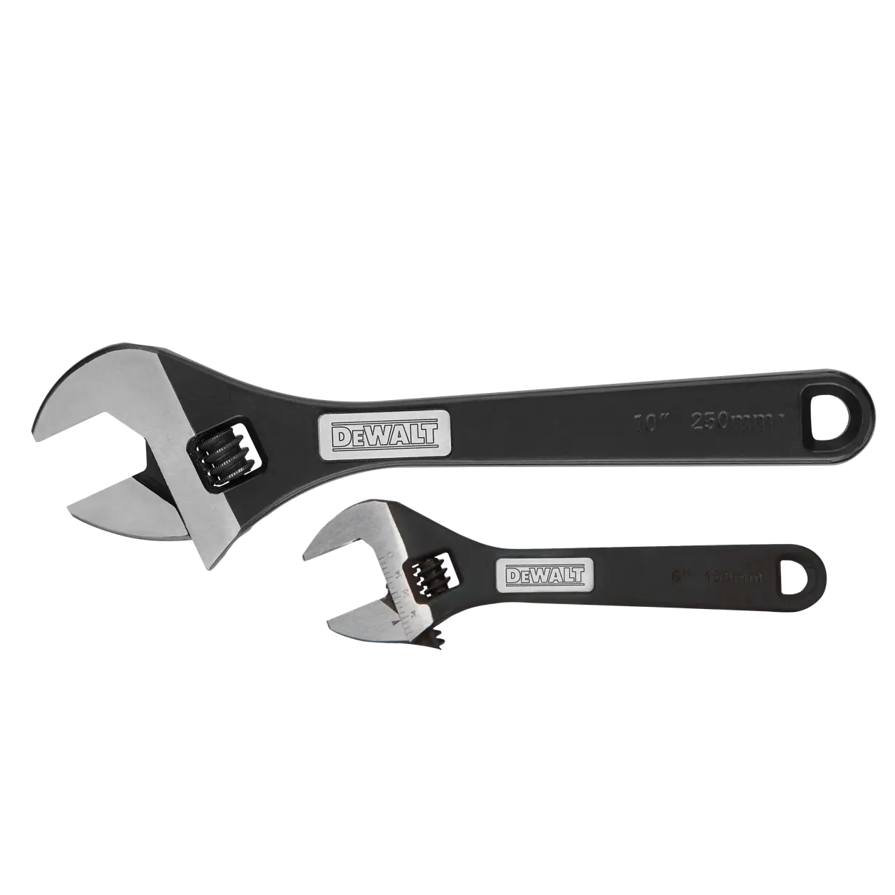 6-IN. and 10-IN. Adjustable Wrench