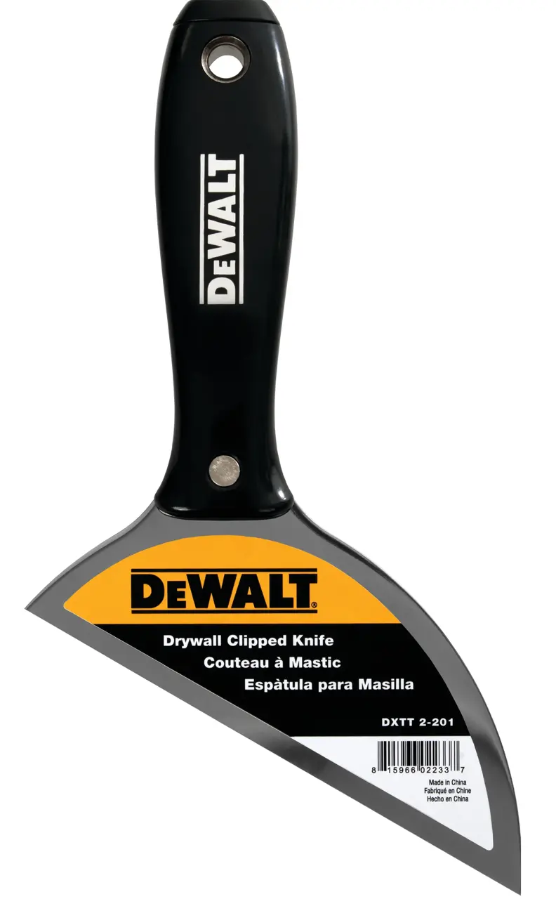 6-IN. Stainless Steel Clipped Knife with Nylon Handle