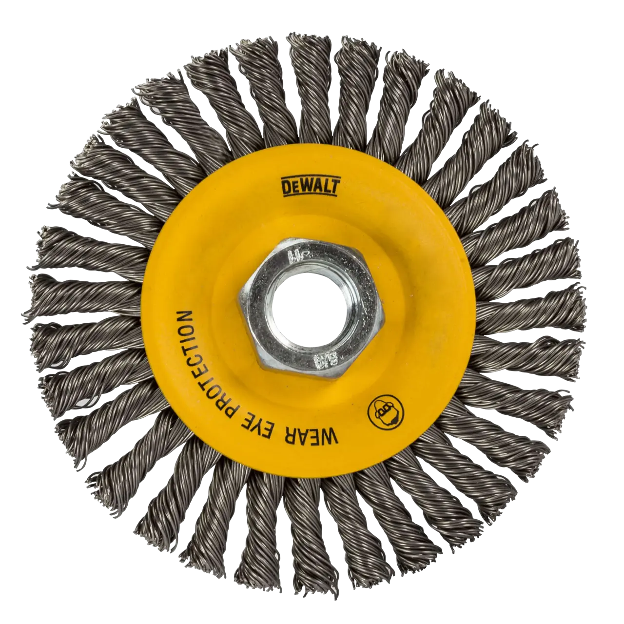 6-IN. X 5/8-IN.-11 Hp .020 Carbon Stringer Wire Wheel