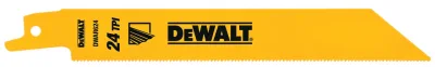 6-Inch (152mm) 24-Tpi Straight Back Reciprocating Saw Blades (2-Pack)