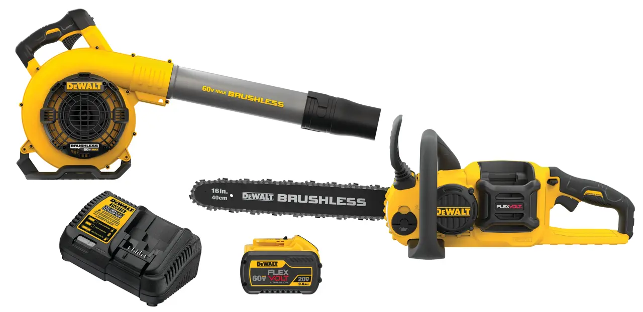 60V MAX* 16-IN. Brushless Cordless Chainsaw and Blower Kit