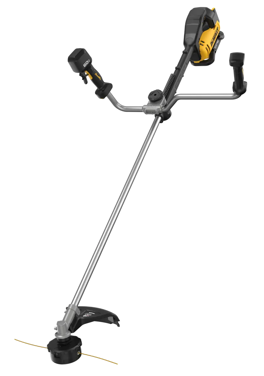 DEWALT 60V MAX* 17-1/2-IN. Brushless Cordless String Trimmer with Bike Handle (Tool Only) DCST981B