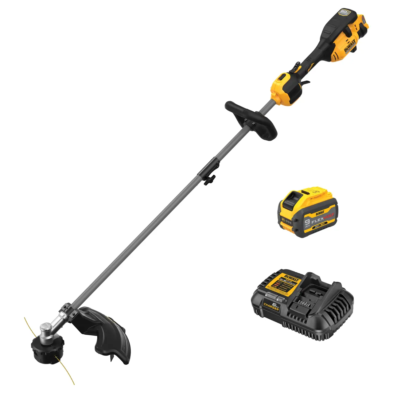 60V MAX* 17-In Brushless Cordless Attachment Capable String Trimmer Kit