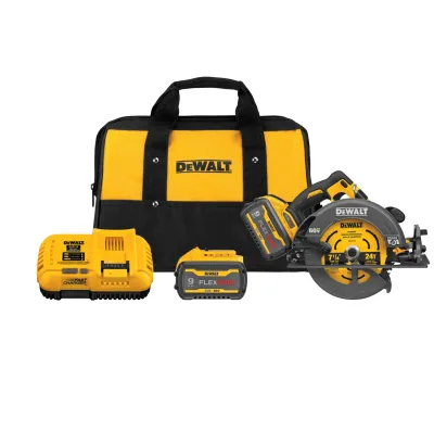DEWALT 60V MAX* Brushless Cordless 7-1/4-IN. Circular Saw with Electronic Brake Kit DCS578X2