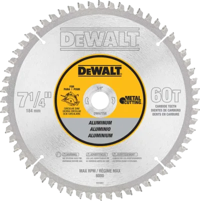7-1/4-IN. 60T Metal Cutting Circular Saw Blade (184mm)