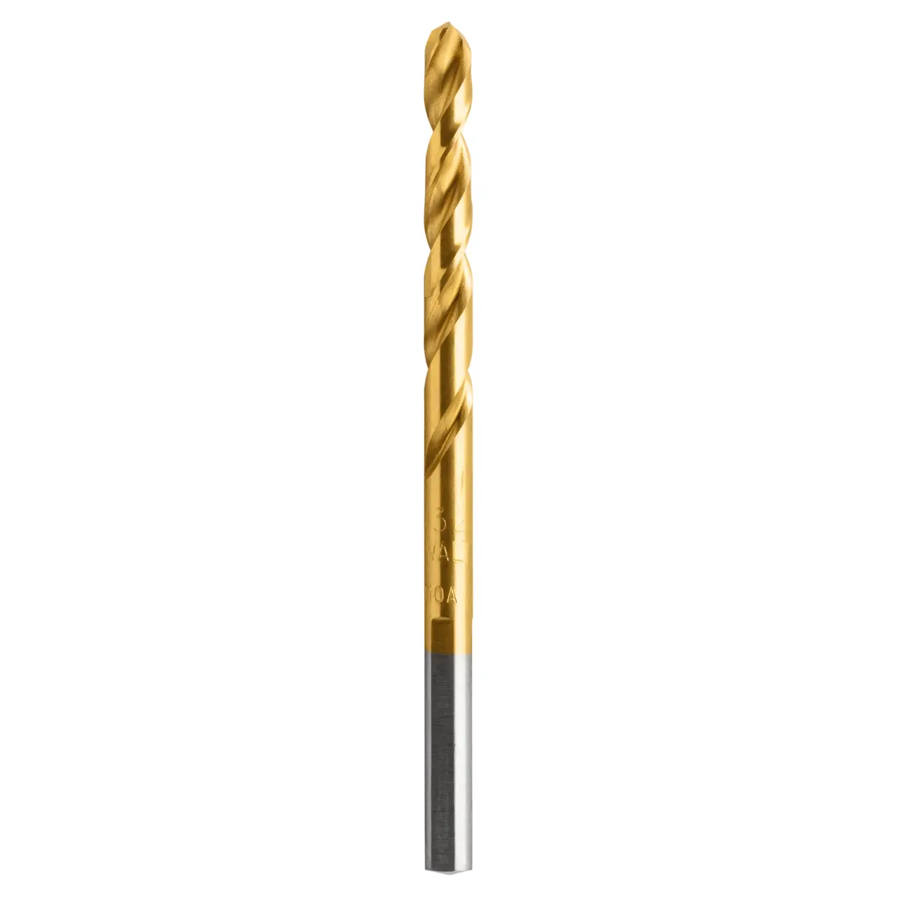 7/32-IN. Titanium nitride coated split point drill bit