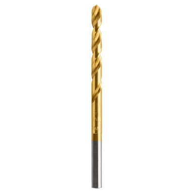 7/32-IN. Titanium nitride coated split point drill bit