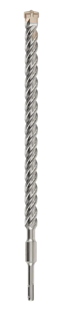 7/8-IN. X 16-IN. X 18-IN. Rock Carbide 4 Cutter SDS PLUS Hammer Bit, Silver