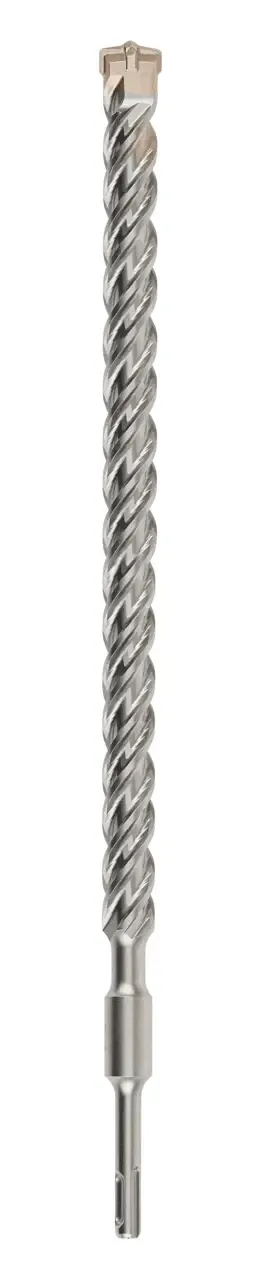 7/8-IN. X 16-IN. X 18-IN. Rock Carbide 4 Cutter SDS PLUS Hammer Bit, Silver