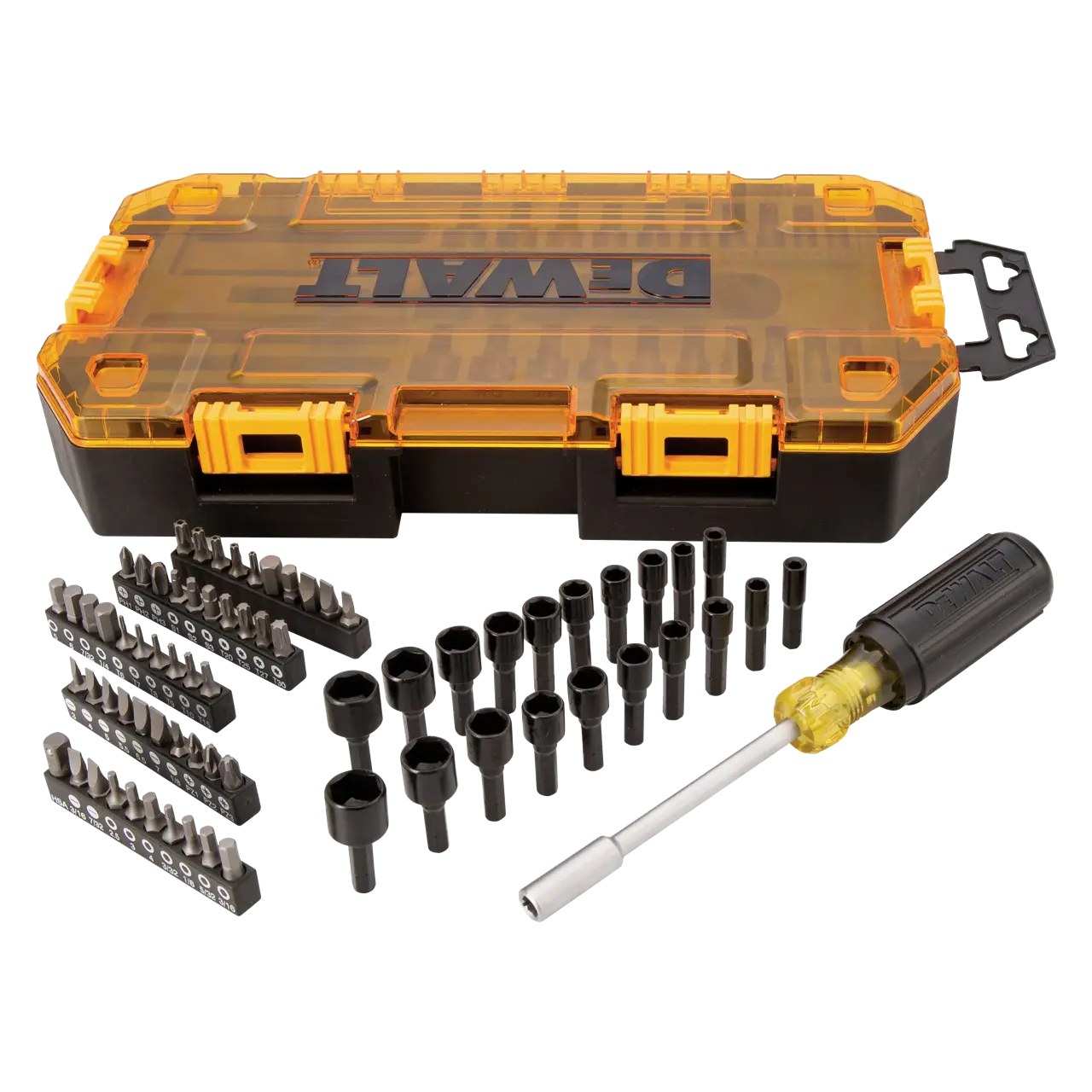 70-PC. 1/4-IN. Multi-Bit & Nut Driver Set