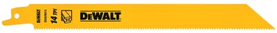 8-IN. 14 TPI straight back BI-metal reciprocating blade (5-Pack)