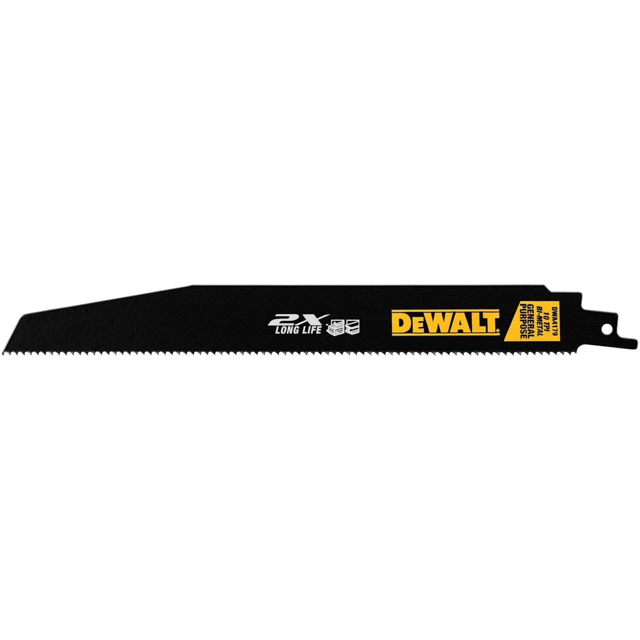 9-IN. 10TPI 2X Recip Blade (5-Pack)