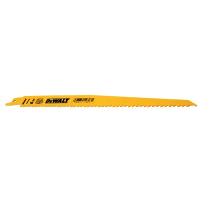 9-IN. 6 TPI taper BI-metal reciprocating blade (5 pk)