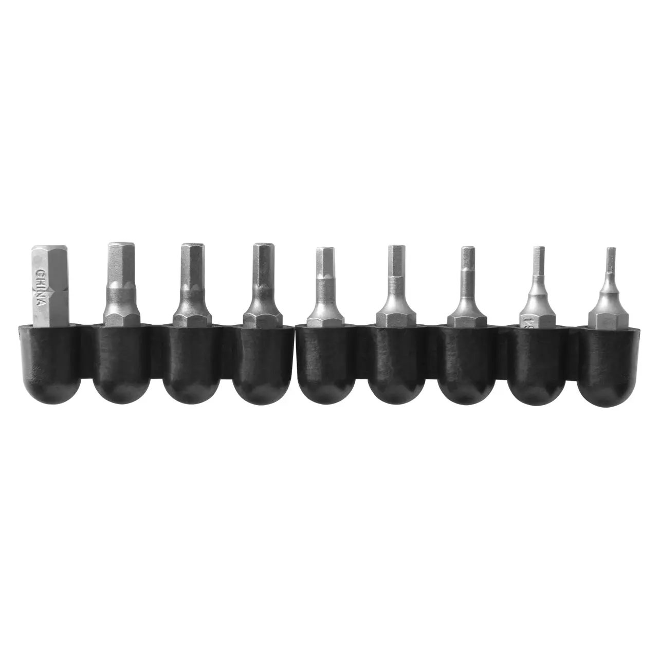 9-PC. 1-IN. Hex Bit Set