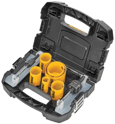 9-Piece Electrician's BI-metal Hole Saw Kit