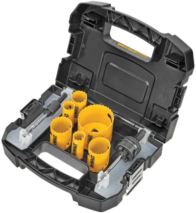 9-Piece Plumber's BI-metal Hole Saw Kit