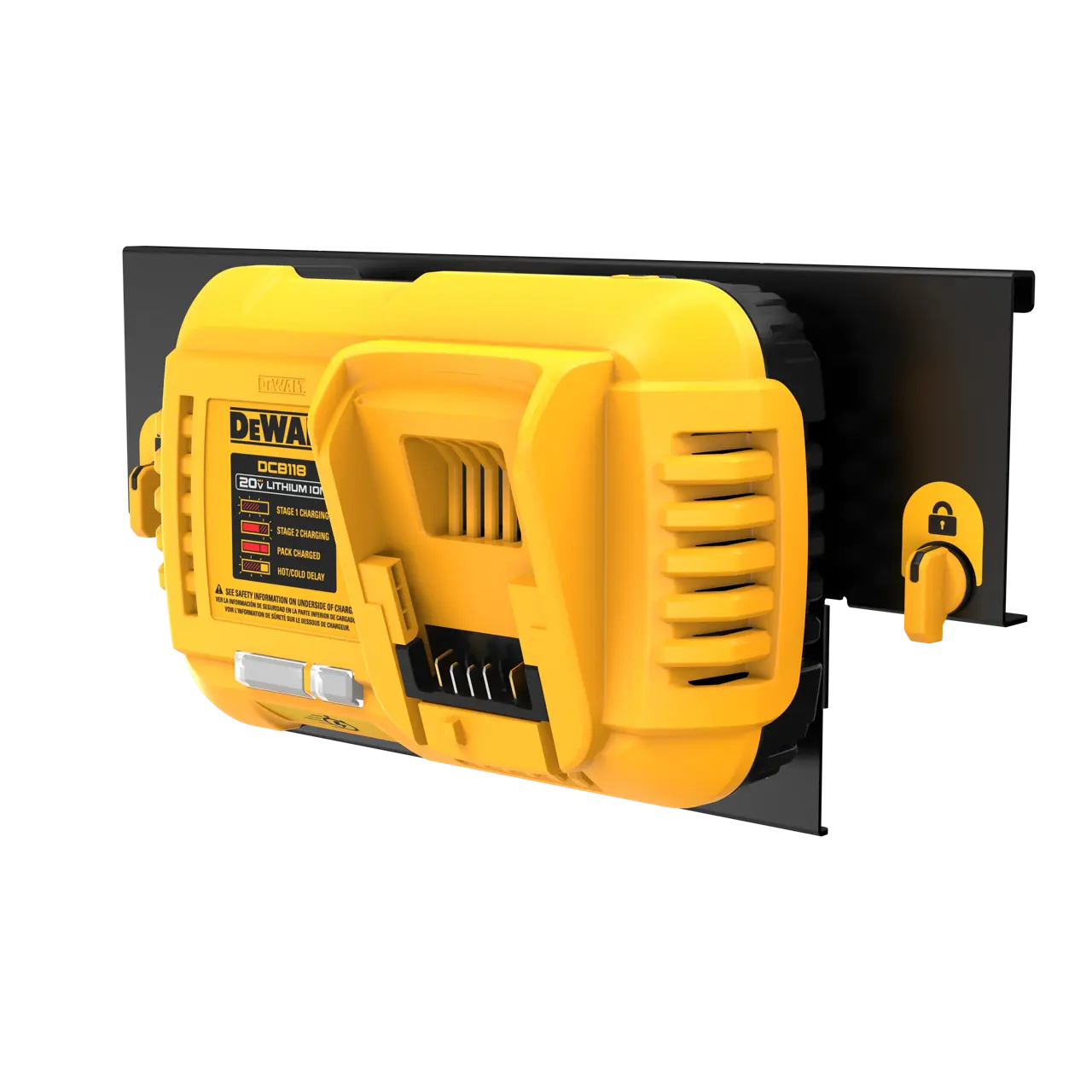 Battery Charger Rail Mount