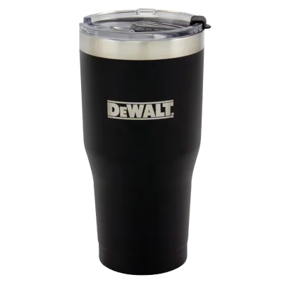 Black powder coated tumbler (30 oz)