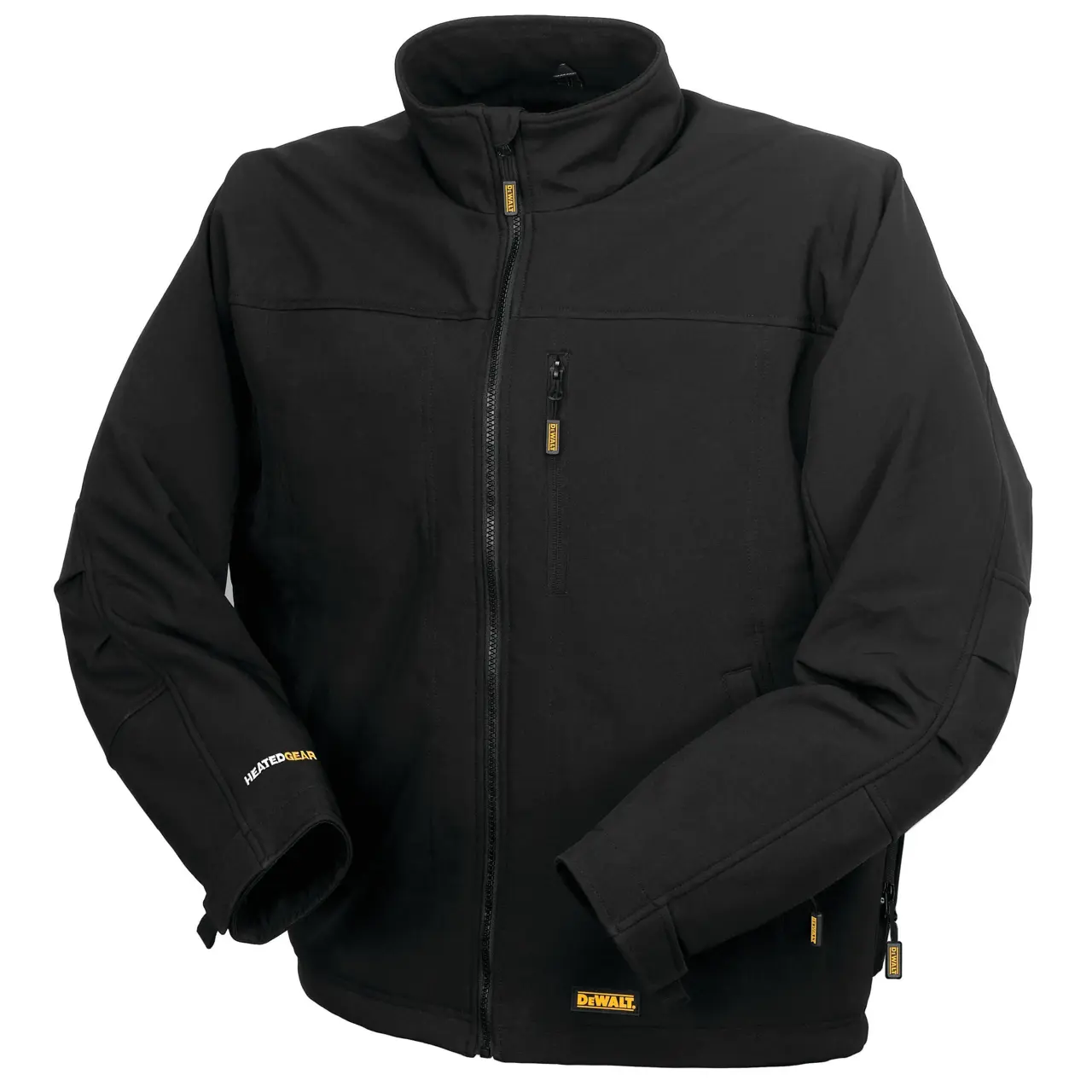 DEWALT Black soft shell heated work jacket (jacket only) DCHJ060ABB-M