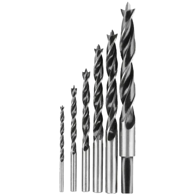 Brad Point Bit Set (6-PC.)