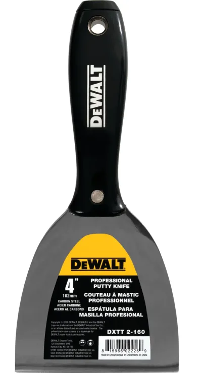 Carbon Steel Putty Knife with Nylon Handle