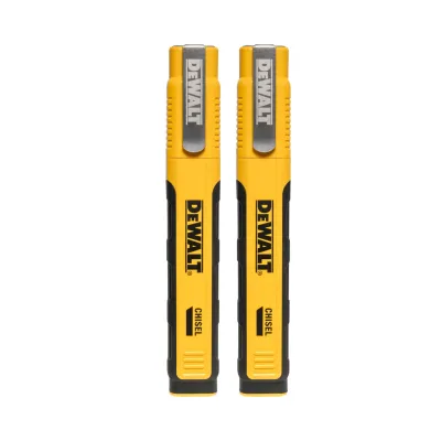 Chisel Tip Jobsite Ink Marker 2-Pack Carded, Black, 24CT Bulk Pack