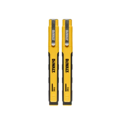Chisel Tip Jobsite Ink Marker 2-Pack Carded, Black