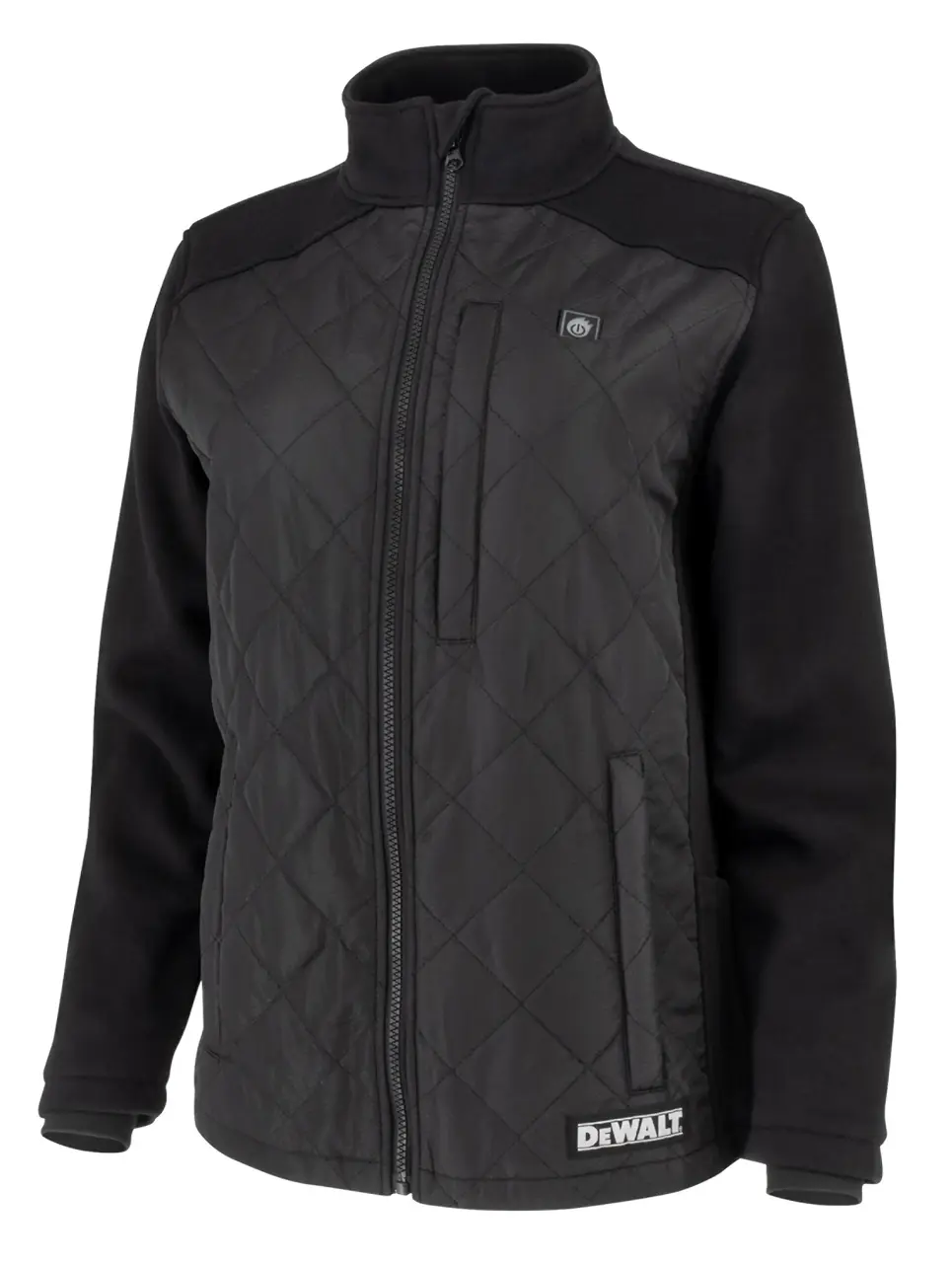 DCHJ102BD1 Women'S Heated Hybrid Jacket - Black - Size S - Kitted