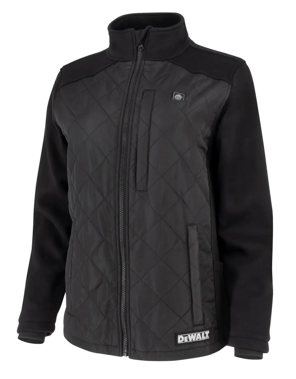 DCHJ102BD1 Women'S Heated Hybrid Jacket - Black - Size Xl - Kitted