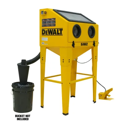 DEWALT® Abrasive Blast Cabinet, 20 CFM 90psi, MAX Pressure 125psi