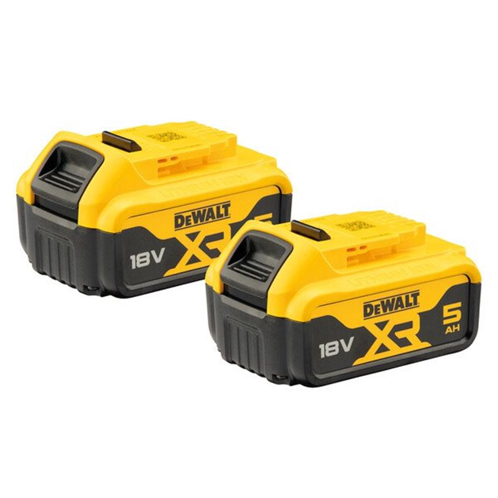 DeWalt DCB184P2 Battery Set - 18V, 5AH, 2PCS