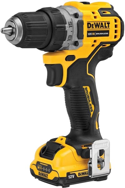 DeWalt DCD701D2-QW 12V XR Cordless Drill Driver, 57 Nm, 2 x 2 Ah