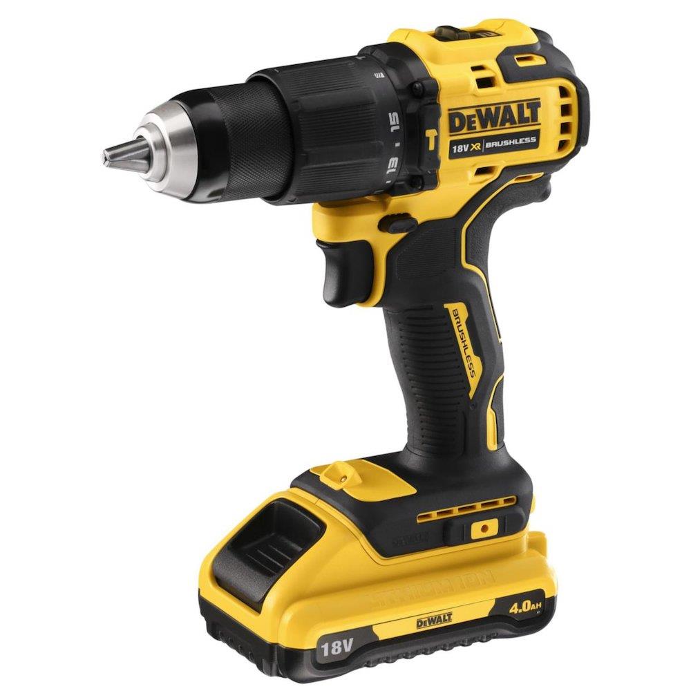 DeWalt DCD709D2T Cordless Drill-/Screwdriver - 18V, 2PCS, 65Nm, 2AH