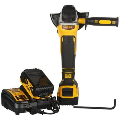 DeWalt DCG405P2 Cordless angle grinder - No, 5AH, 18V, 2PCS, 125mm