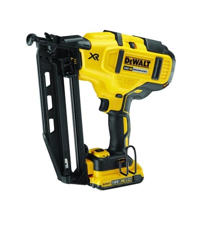 DeWalt DCN660D2 Nailer - 18V, 2AH, 32mm, 64mm, 2PCS, 20°