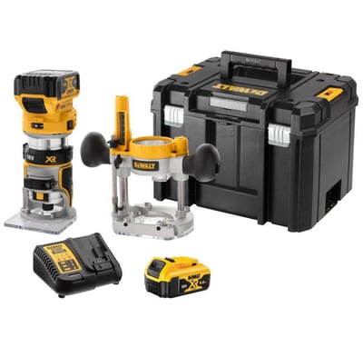 DeWalt DCW604P2 Cordless Hand Router - 0PCS, 18V, 16000-25500PR. minute