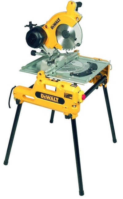 DeWalt DW743N Flip-Over Mitre and Table Saw - 250 mm Blade, 2000 W