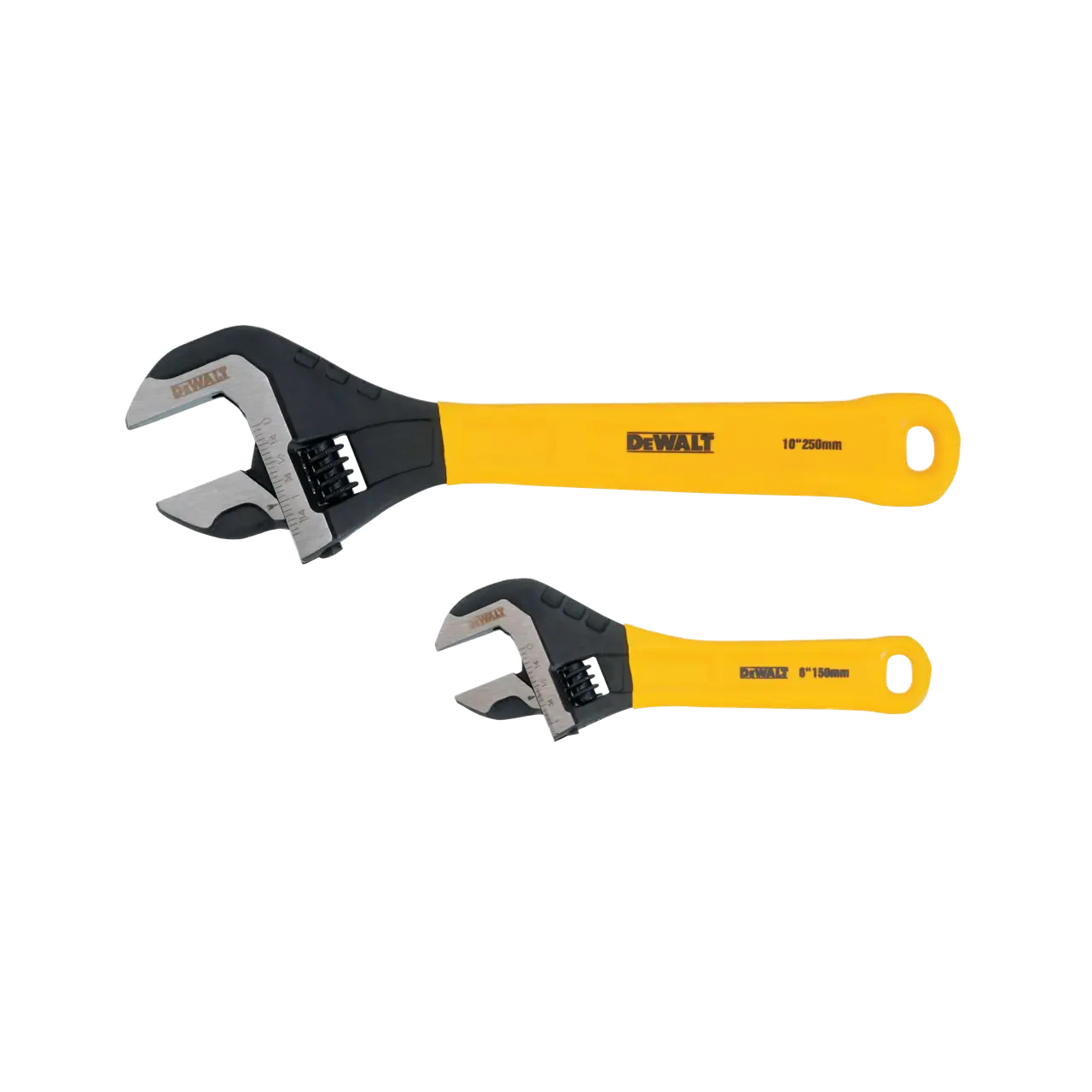 Dip grip adjustable wrench 2 pack