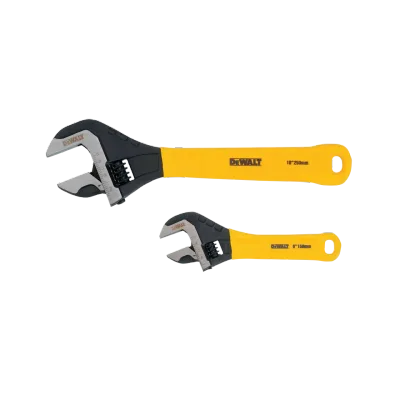Dip grip adjustable wrench 2 pack