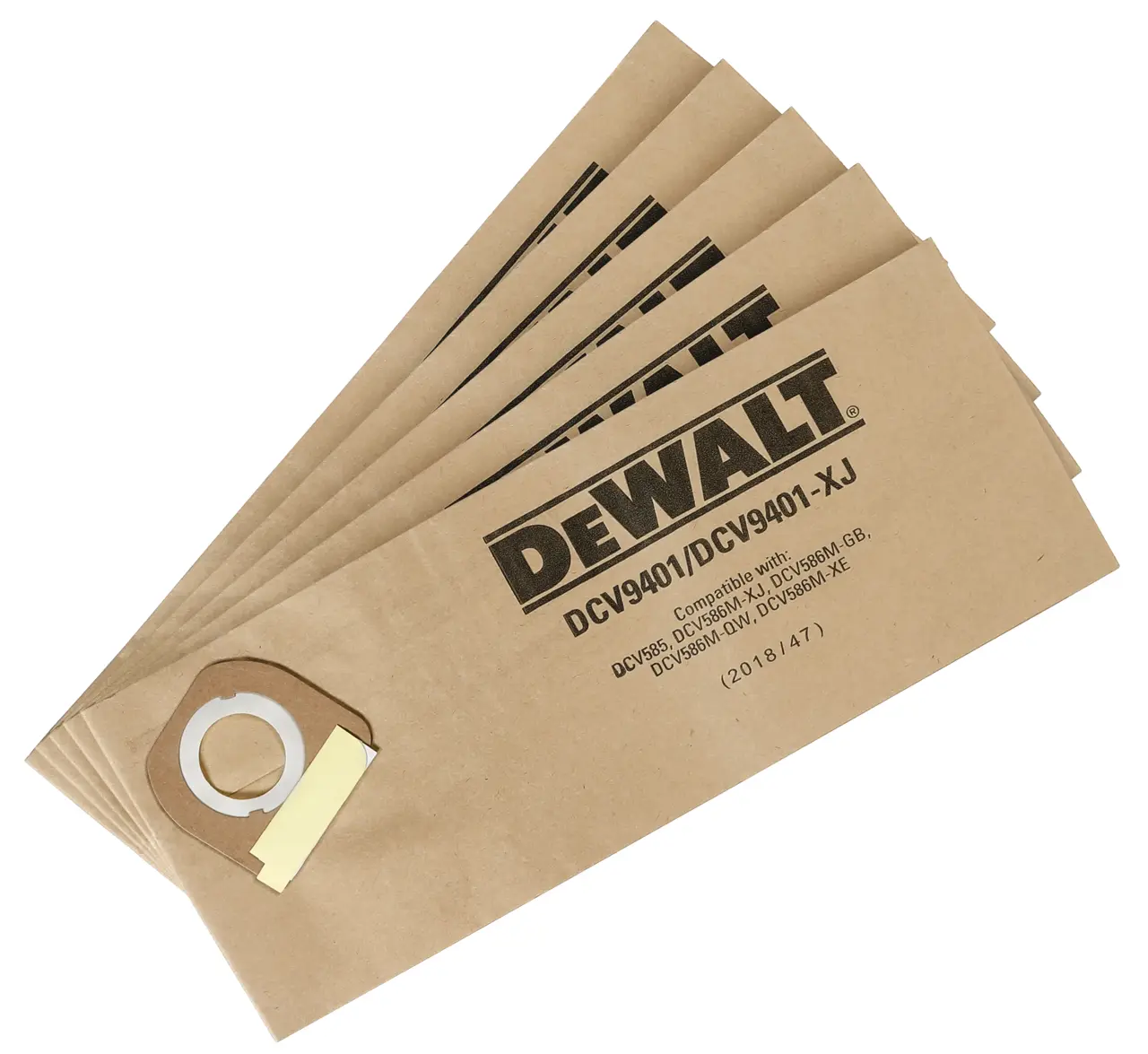 Disposable Paper Liners for DCV85 Dust Extractor (5 Pk)